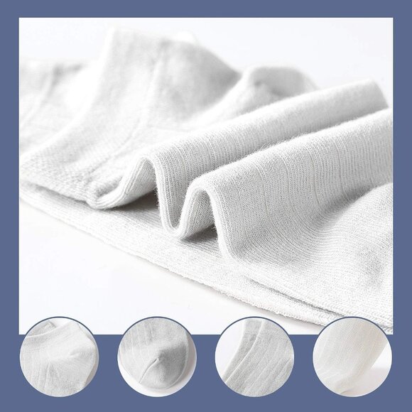 Women's Low Cut Socks,3-15 Pair Ankle No Show Athletic Short Cotton Socks - Picture 5 of 6